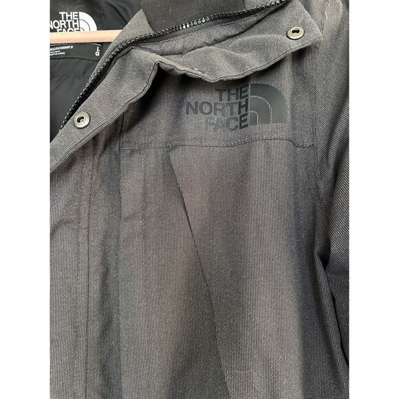 The North Face Gotham Down 550 Warm Insulated Men’s L Parka Jacket Black Gray - Picture 2 of 9